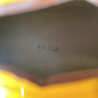 Gibson ES-125 1965 - Sunburst...1 11/16" nut image 15