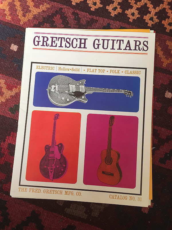 Gretsch Guitars Catalog No. 31, 1963 Reverb