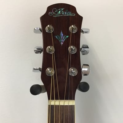 Used Aria AWC-630 Acoustic Guitars Natural image 3