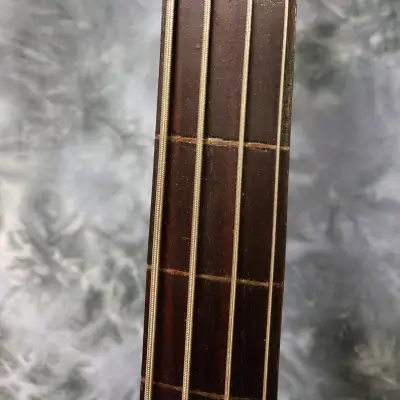 Video Demo 1964 Kay Model K5930 Bass Guitar Fretless Pancake Case Pickup Pro SEtup Hard Case image 8