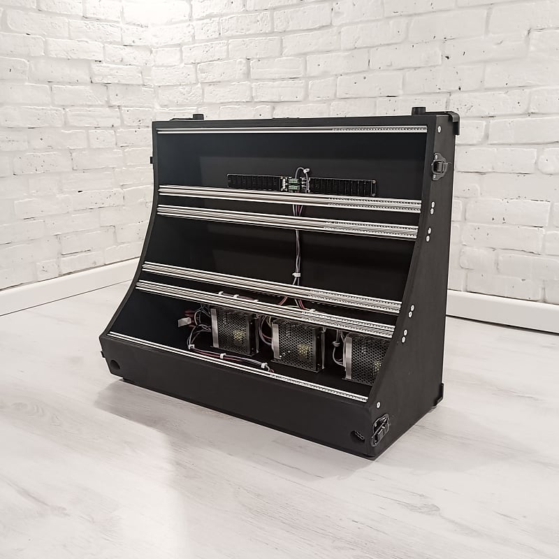 11U 126hp Eurorack Case Powered, Case From Lake, modular