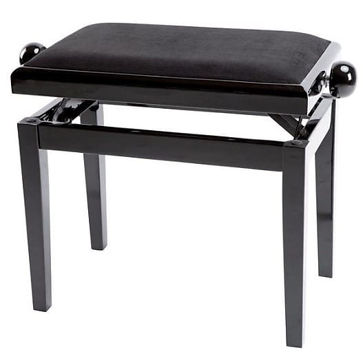 ⚡ Comprar GEWA 130010 Banqueta piano deluxe negro brillante