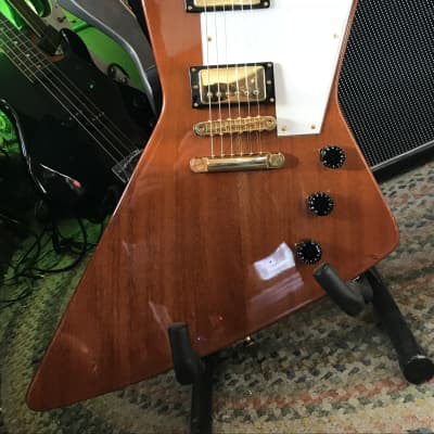 Tokai EX-105 Explorer Style Lawsuit 2009 Natural Amber | Reverb