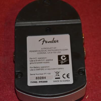 Fender PT-100 floor tuner * rare model * excellent condition * image 6