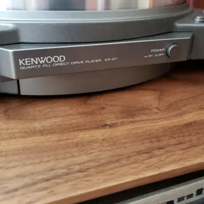 Rare Opportunity New In Box, Kenwood KP-07, 2Speed Direct Drive, 1988, Gray, Mint, $1999 Shipped! image 5
