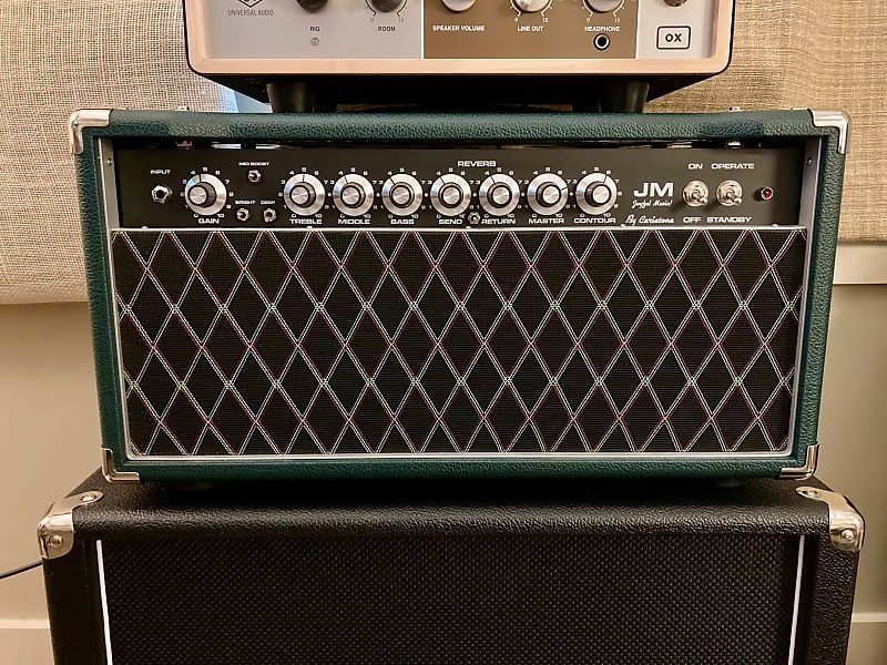 Ceriatone JM50 (Joyful Music!) Racing Green Tolex Green Reverb