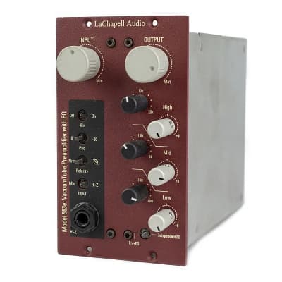 LaChapell Audio 583e 500 Series Vacuum Tube Preamplifier with EQ
