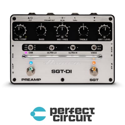 Reverb.com listing, price, conditions, and images for ampeg-sgt-di-bass-preamp-pedal-and-di