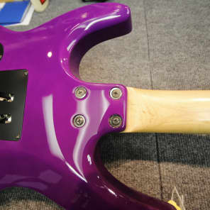 RARE Trans Purple Kramer Striker 211 with Floyd Rose | Reverb