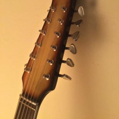 1960's Baldwin Vintage 712 12-String Electric Guitar sunburst+Baldwin Hard Case.Made In England image 8