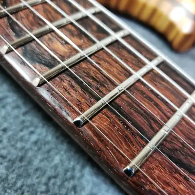 Barlow Guitars  Heron 2023 Chocolate Maple / Madagascar Rosewood image 10