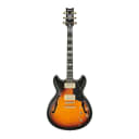 Ibanez JSM10-VYS John Scofield Signature Hollowbody Electric Guitar 2022 Vintage Yellow Sunburst