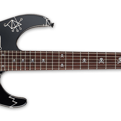 ESP Kirk Hammett Demonology Left Handed with ESP case image 2