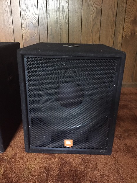 JBL JRX118S Passive Subwoofers (Price Is For Both) | Reverb