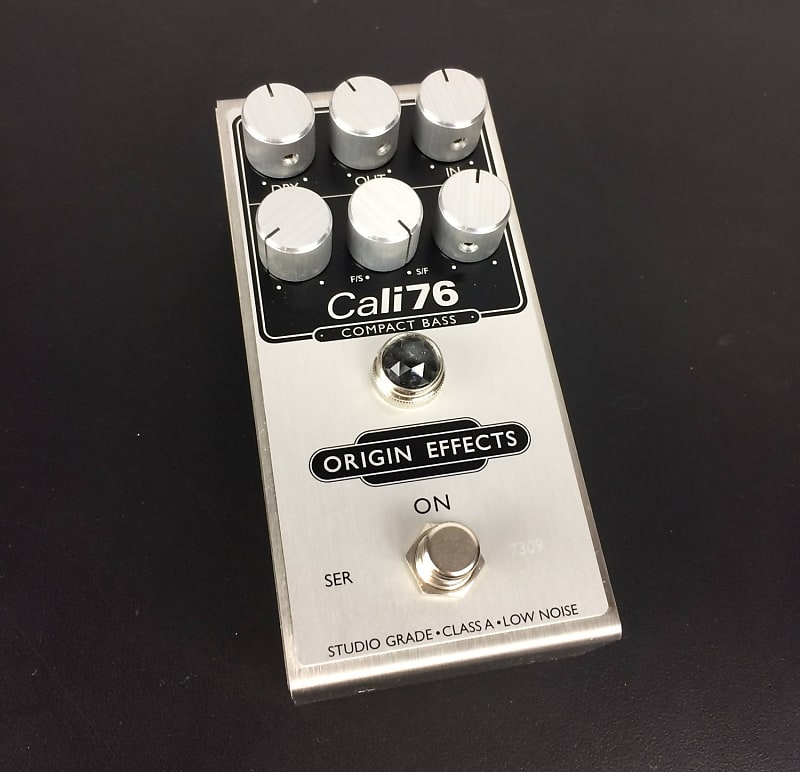 Origin Effects Cali76 Compact Bass Compressor Pedal Reverb