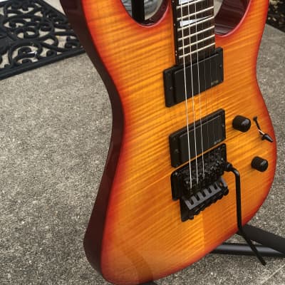 Jackson  SL3MG 2008 Trans Amber (Made in Japan) Soloist image 5