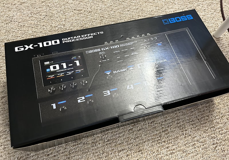 BOSS GX-100 with Boss Bluetooth Audio&MIDI Dual Adapter | Reverb