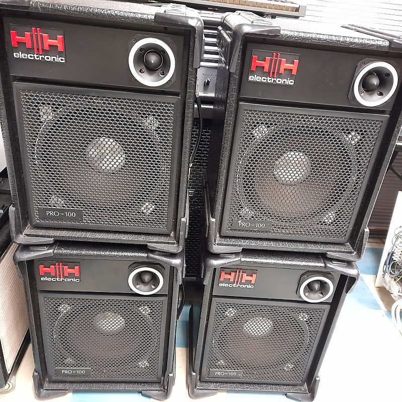 H H Electronic PRO100 Speakers Reverb