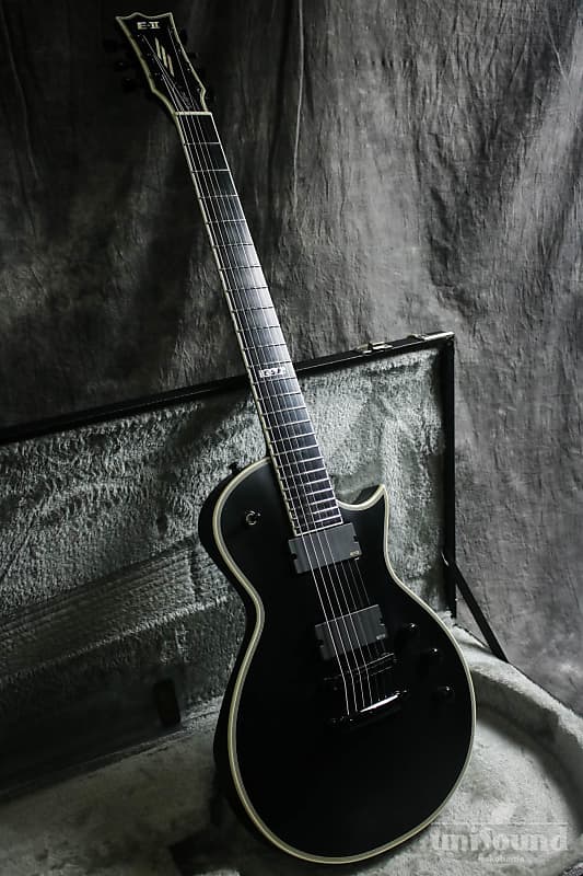 E-II EC-7 ET ESP Guitars EIIEC7ETBLKS E-II Eclipse-7 Evertune 7-String RH