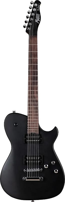 Cort MBM1SBLK Mason Series Matthew Bellamy Signature Electric Guitar. Satin Black image 1