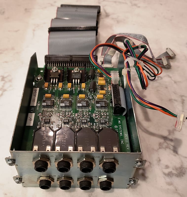 E-MU e5000/e6400/E4XT 8 output expansion - free US shipping