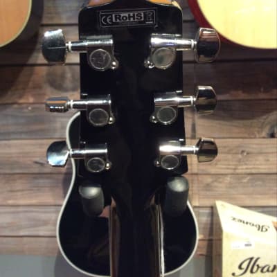 Takamine GD30CE- BLK G30 Series Dreadnought Cutaway Acoustic/Electric Guitar Gloss Black image 9