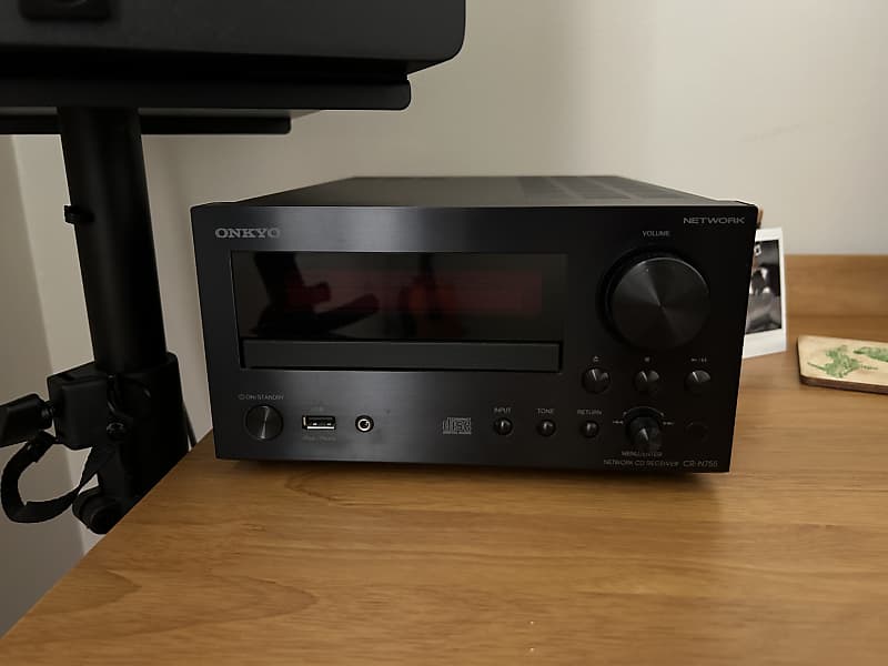 Onkyo CR-N755 Network Receiver 2010&#039;s - Black  			