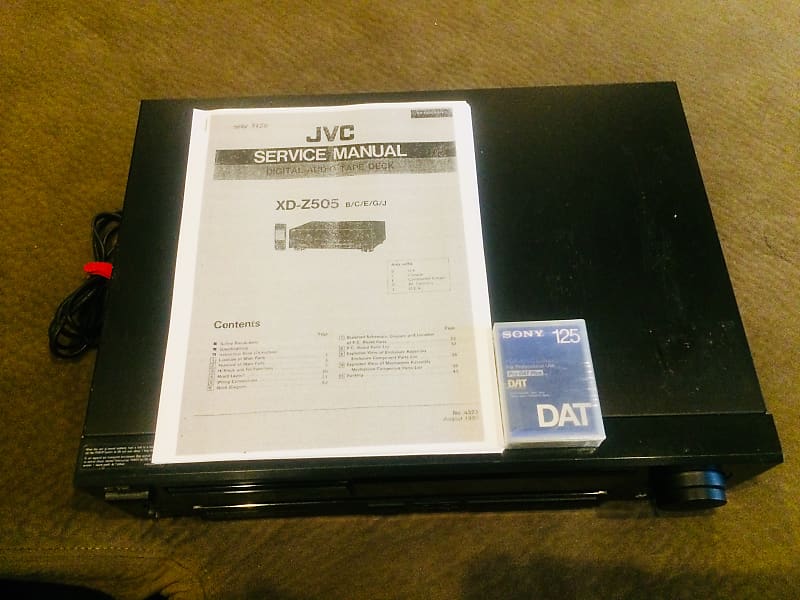 JVC xd-z505 Rare Dat Recorder | Reverb
