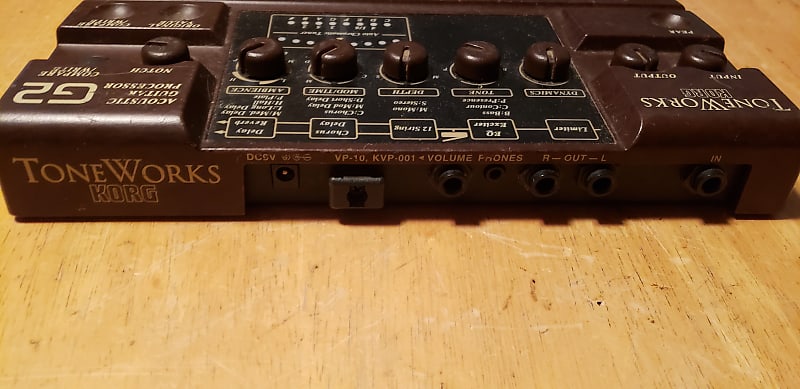 Korg Toneworks G2 acoustic guitar processor 1990's | Reverb