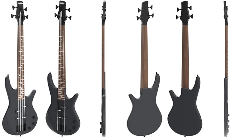 Ibanez GSRM20-BK Gio miKro Short-Scale Bass 2010s - Black image 1