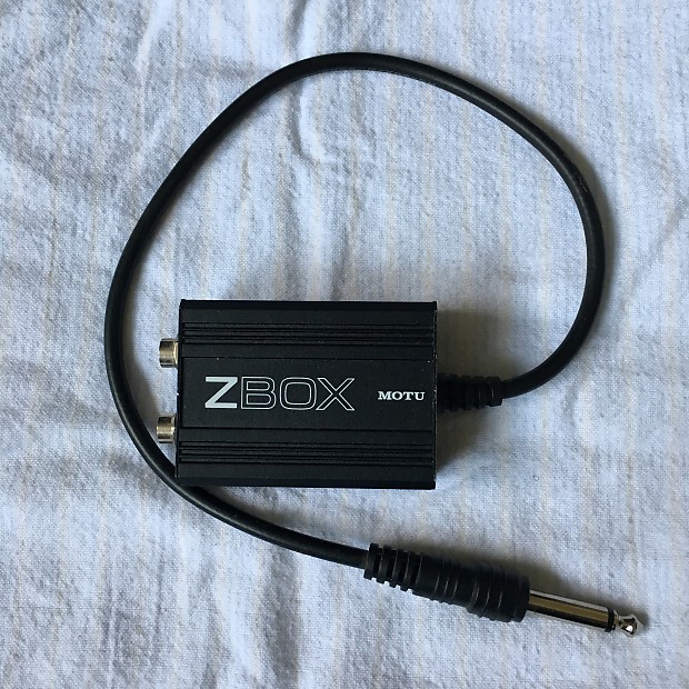 MOTU ZBox Guitar Impedance Adapter image 1