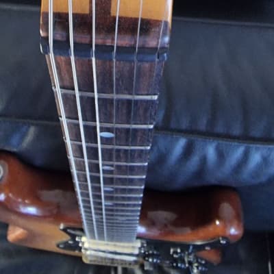 Rare Vintage 1970s El Maya (Bambu Suntech Sigma) Fender Stratocaster Killer - Neck Thru - Chushin Gakki Masterbuilt - alembic Style image 4