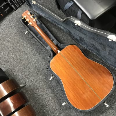 Ibanez Artwood AW-100 acoustic-electric guitar made in Korea 2002 with added fishman matrix infinity pick-up active system with hard case . image 18