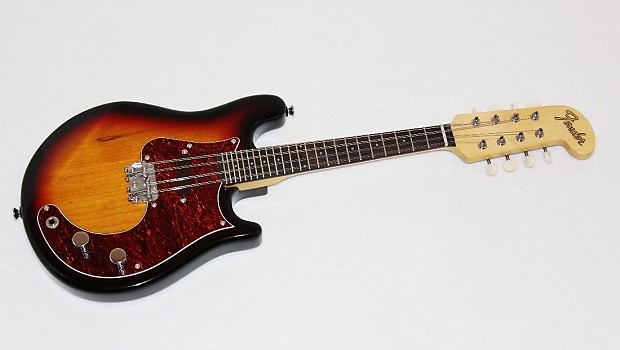 Fender MandoStrat 8 8-String Mandolin 3-Color Sunburst image 1