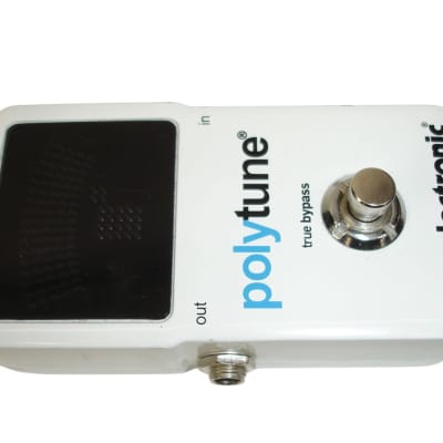 TC Electronic PolyTune Polyphonic LED Guitar Tuner Pedal for sale