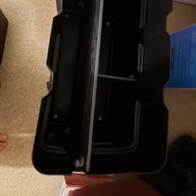 Gator GP-PC301W Trap Case, Black. Snare Drum & Hardware rolling hard case. Solid plastic. image 3