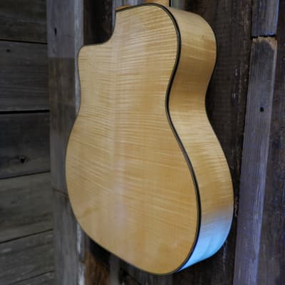 Pierre Anastasio Petite Bouche Gypsy Jazz Manouche Guitar #162D 1991 - Natural image 5