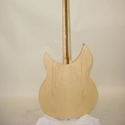 Rickenbacker 330 Thinline Semi-Hollow Electric Guitar - MapleGlo image 14
