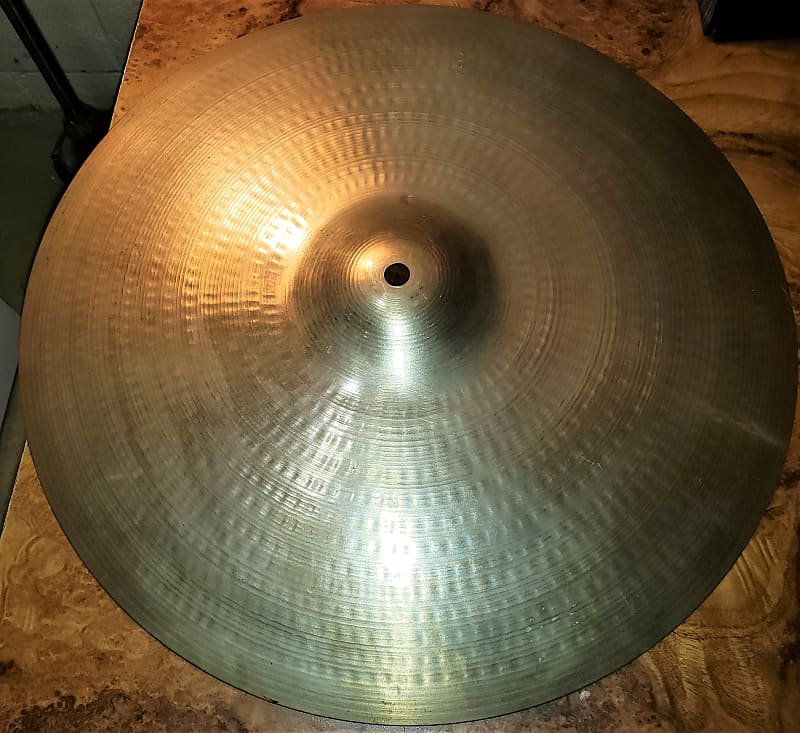 Zildjian 20" Avedis Orchestral Hanging Cymbal 1953-1957 Canadian Small Stamp image 1
