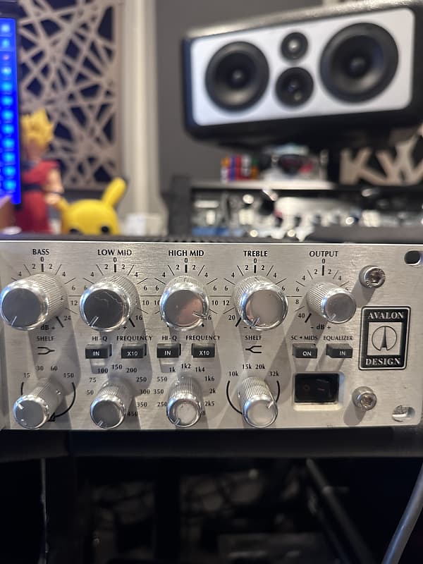 Avalon VT-737sp Tube Channel Strip 2010s - Silver image 1