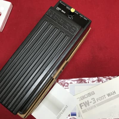 Boss FW-3 Foot Wah in the original box with manual, warranty