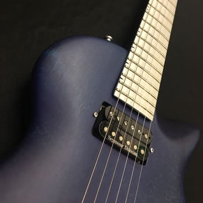 Andreas Shark Blue rare boutique guitar aluminum european custom coil split worldwide shippibg image 7