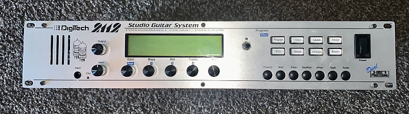 DigiTech 2112 studio guitar tube guitar processor preamp Upgraded to 2120 artist with foot controller image 1