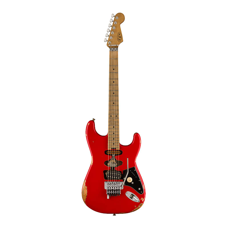 新品！EVH Frankenstein Relic Series Maple Fingerboard.白黒