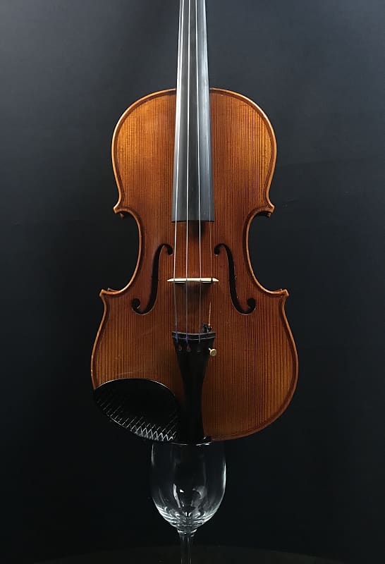 *Beautiful Violin Zhang Shu-Me Workshop 1-Piece Back u0026 Fluted f-Holes