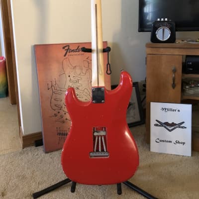 Fender/Wildwood  Stratocaster Fiesta Red Relic image 2