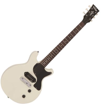 Vintage V130 ReIssued Electric Guitar ~ Vintage White for sale