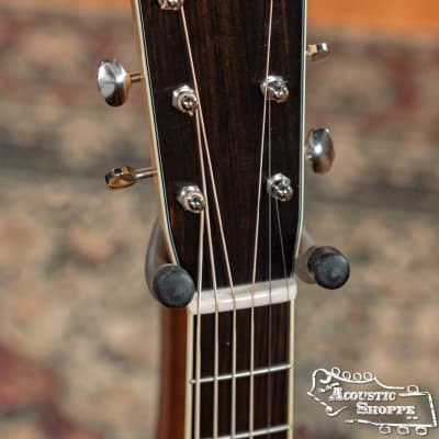 (Floor Model w/ Full Warranty) Preston Thompson Custom Shop OOOO-CWJMS Sitka/Figured Maple Acoustic Guitar #1404 image 4