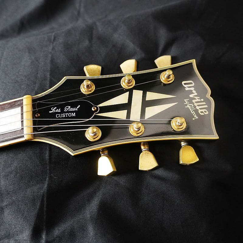 Orville by Gibson レスポール Left hand 1991 Orville By Gibson Les Paul Custom Black Beauty Left
