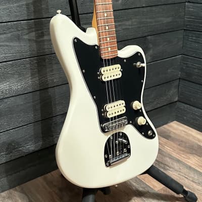 Fender Player Jazzmaster White MIM Electric Guitar image 2